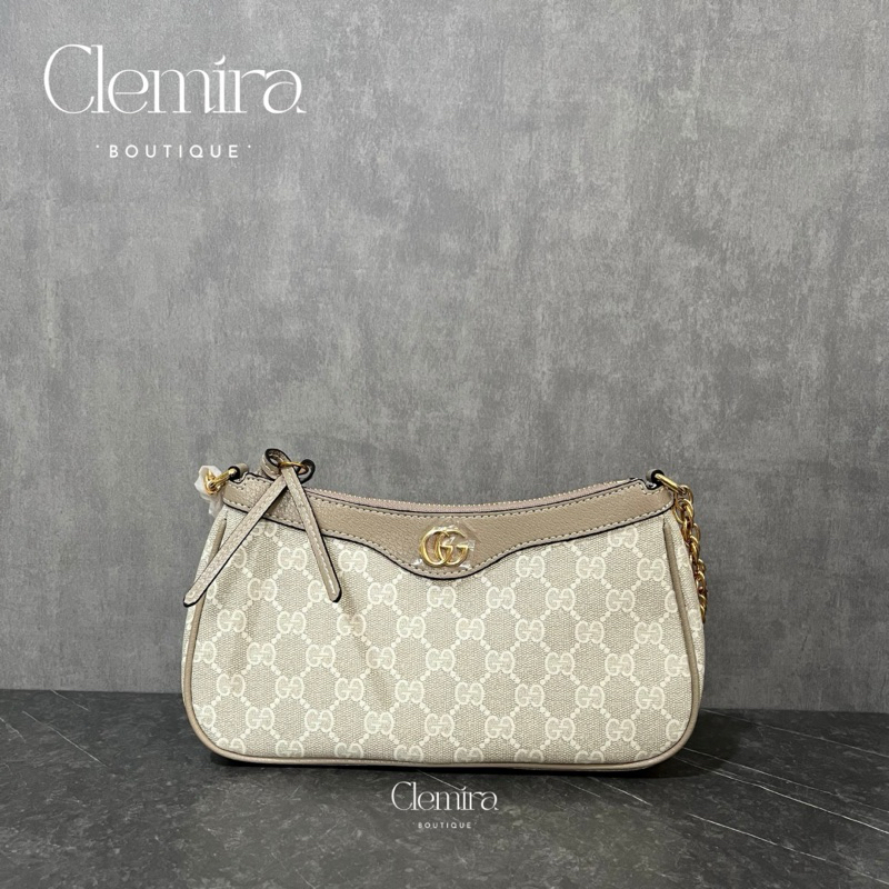[NEW] by renera - Tas Wanita Kulit Asli Shoulder Bag Warna Apricot
