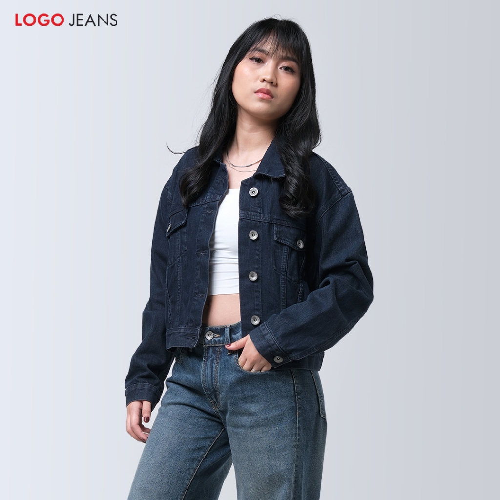 Logo Jeans - Jaket Wanita New Logo Od 34191L2DB