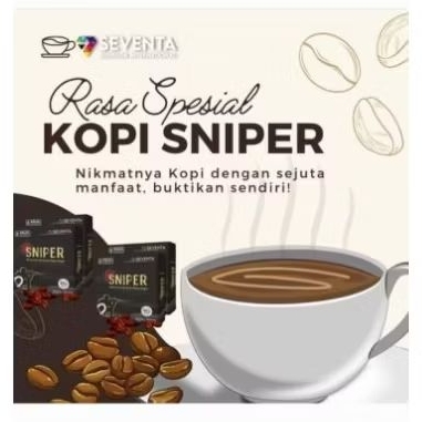 

kopi sniper by seventa isi 10 pcs | memugarkan badan