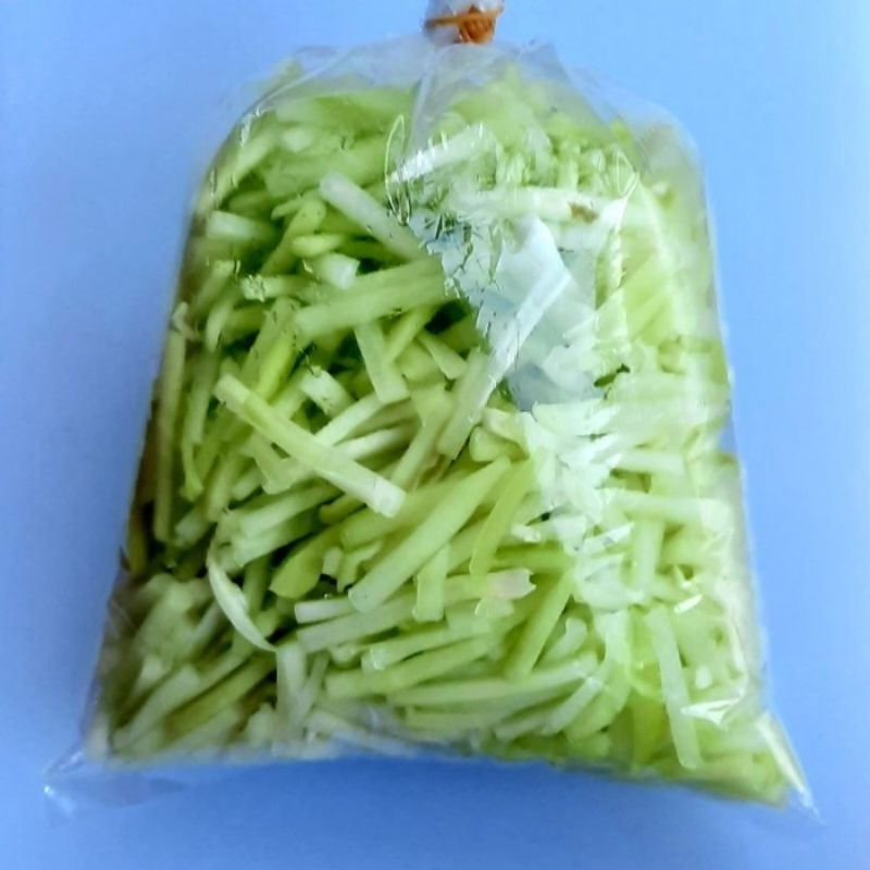 

sayur jipan iris sayur jipang iris rajang per plastik