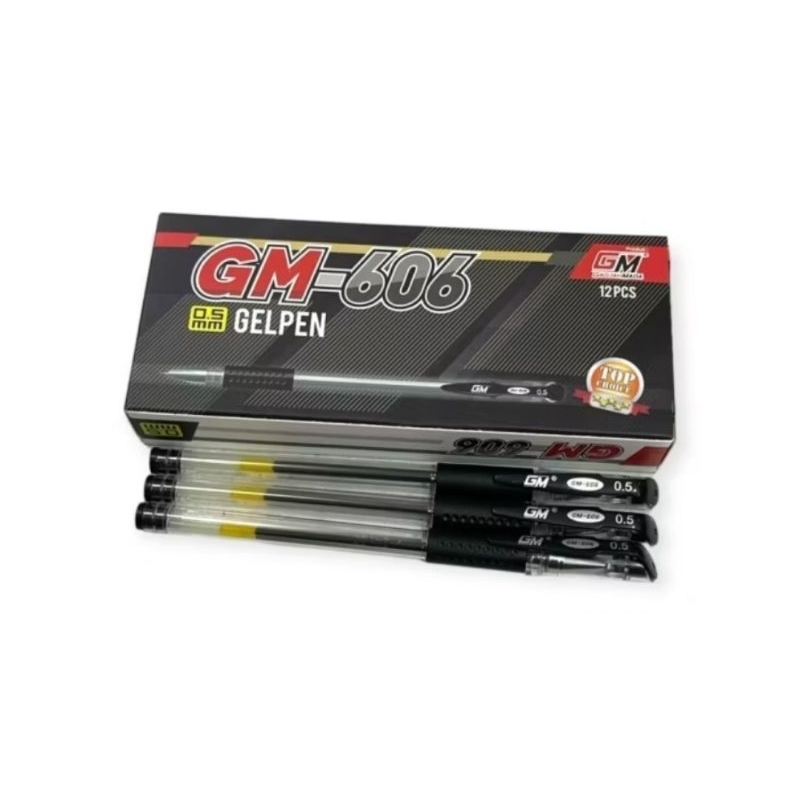 

(ORI) GADJAH MADA PULPEN / PENA / BALLPOINT GEL 0.55M MINI GEL GM-606
