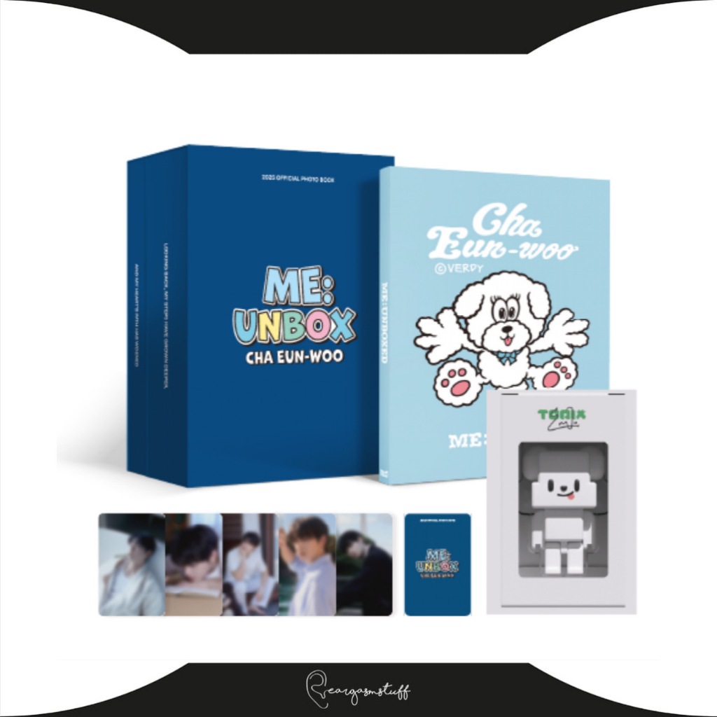 CHA EUN WOO / CHA EUNWOO ASTRO X VERDY PHOTOBOOK OFFICIAL MD / MERCH/ MERCHANDISE
