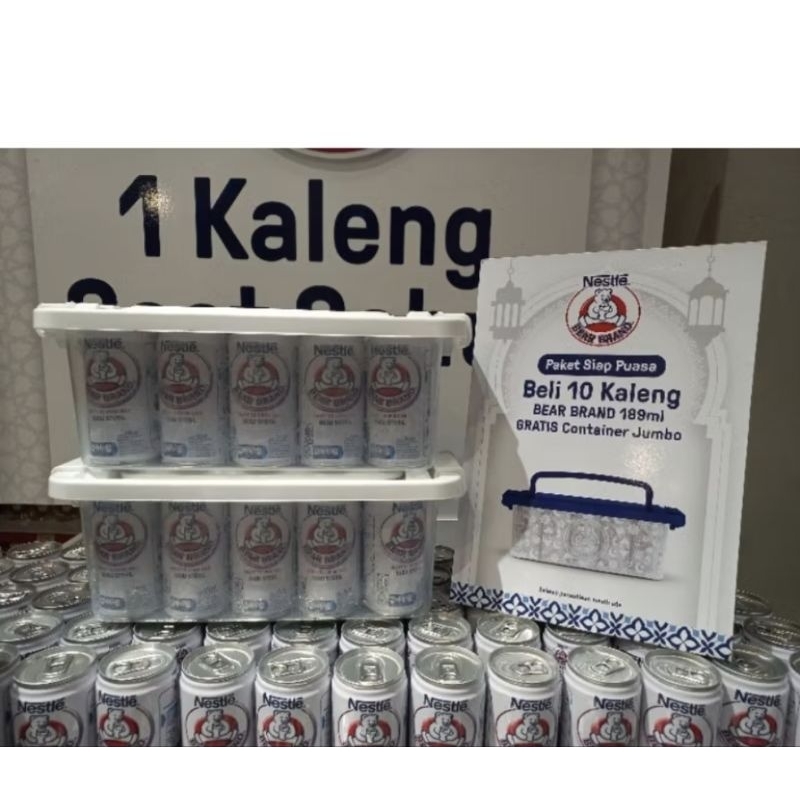 

NESTLE SUSU BERUANG isi 10 Free Container Cantik