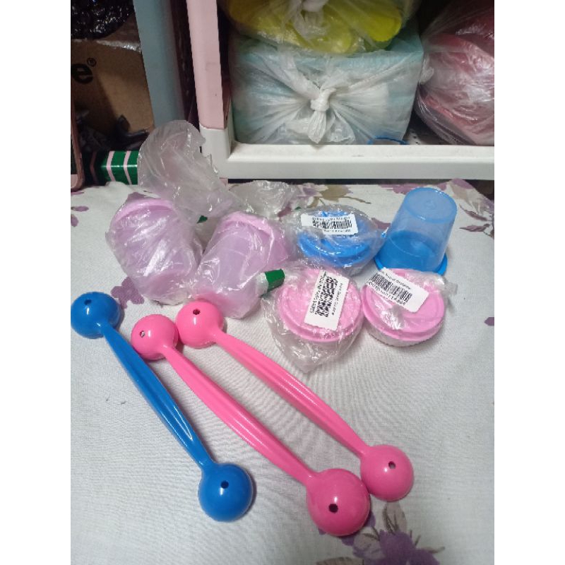 MINI ROUND CONTAINER TUPPERWARE UK.30ML FREE MELON SCOOP+MIDGET TUPPERWARE  ( TEMPAT SAMBAL / TEMPAT