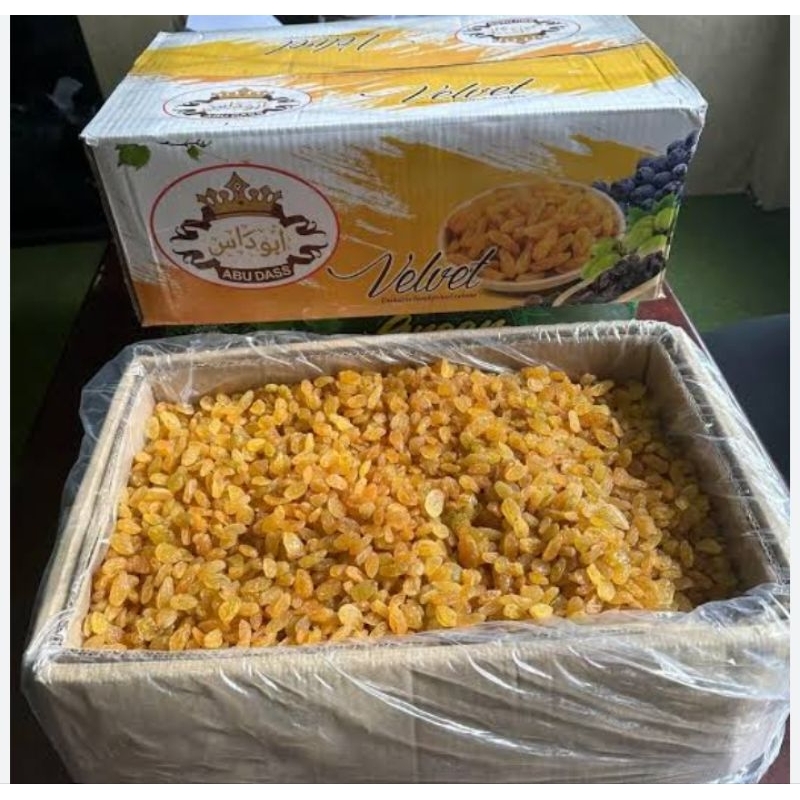

Kismis Manis Velvet 10kg