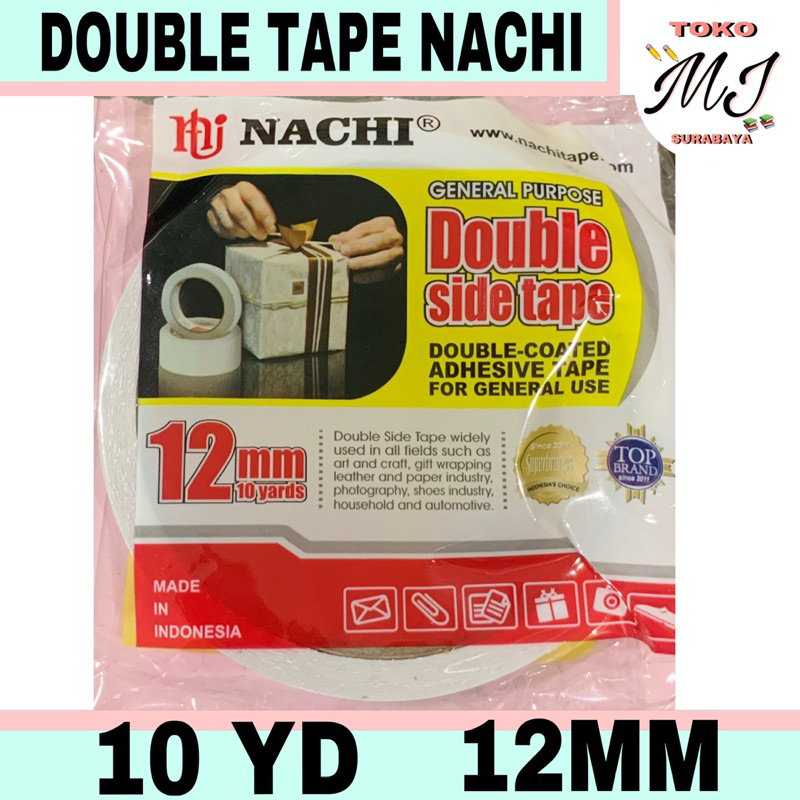

DOUBLE TAPE NACHI 12MM READY STOCK SURABAYA