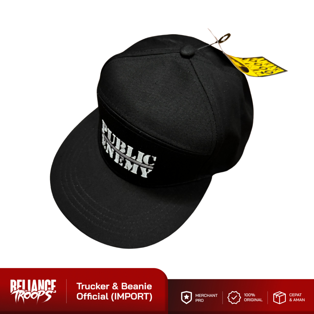 Camper Cap Official | Public Enemy - Logo