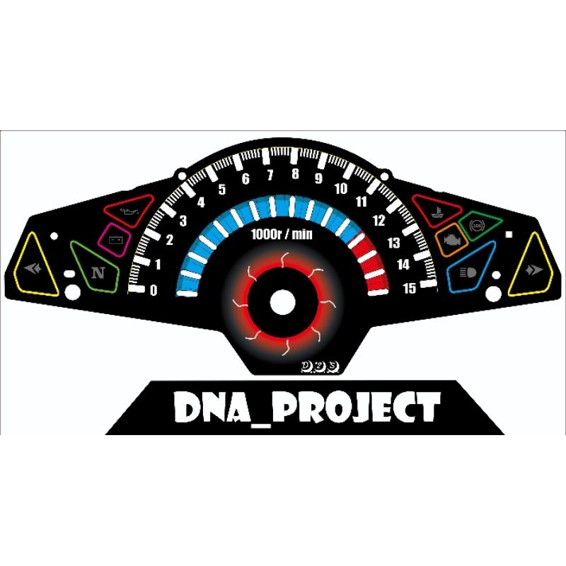 Panel Speedometer KAWASAKI NINJA 250FI/Z250/Z300.