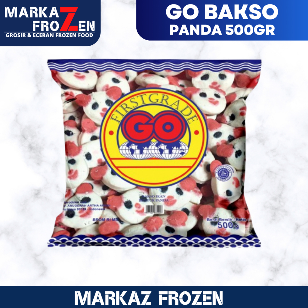 

GO BAKSO IKAN BENTUK PANDA 500GR