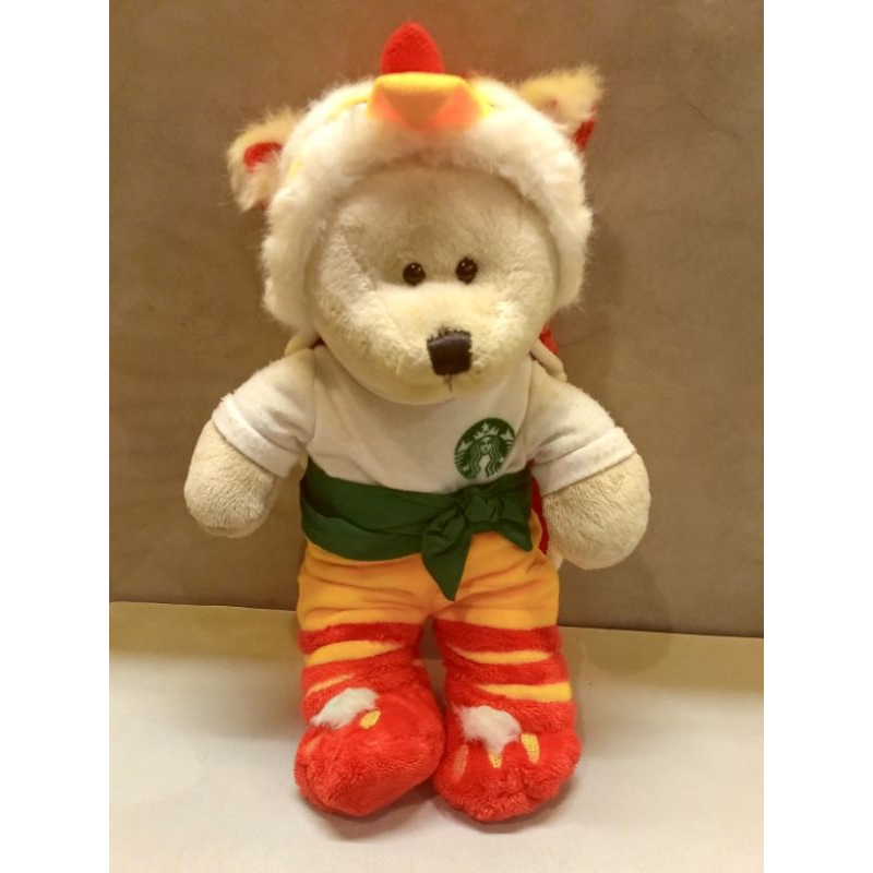 Starbucks limited edition lion dance bearista bear