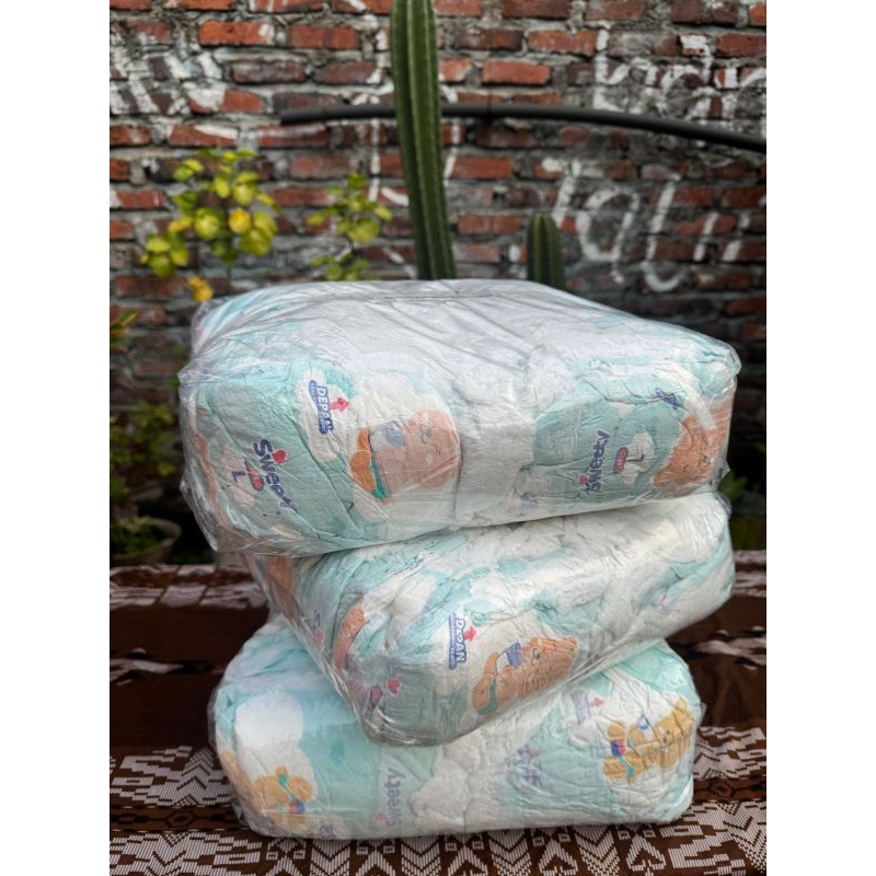 Pempers/Popok celana anak bayi isi 50 pcs Non kemasan/repack Termurah pempers curah Size S M L XL