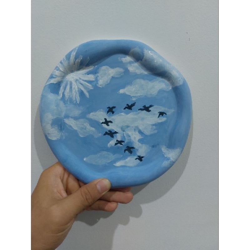 dekorasi rumah/kerajinan tangan dari seniman jember. Dekorasi tatakan barang.