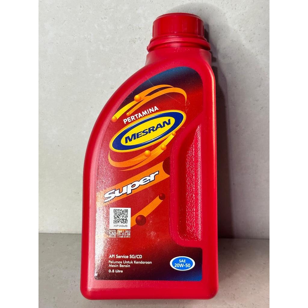 Oli Mesran Super 800ml Oli Pertamina Mesran Super 800ml Oli Mesin Motor Mesran Super 0,8ml