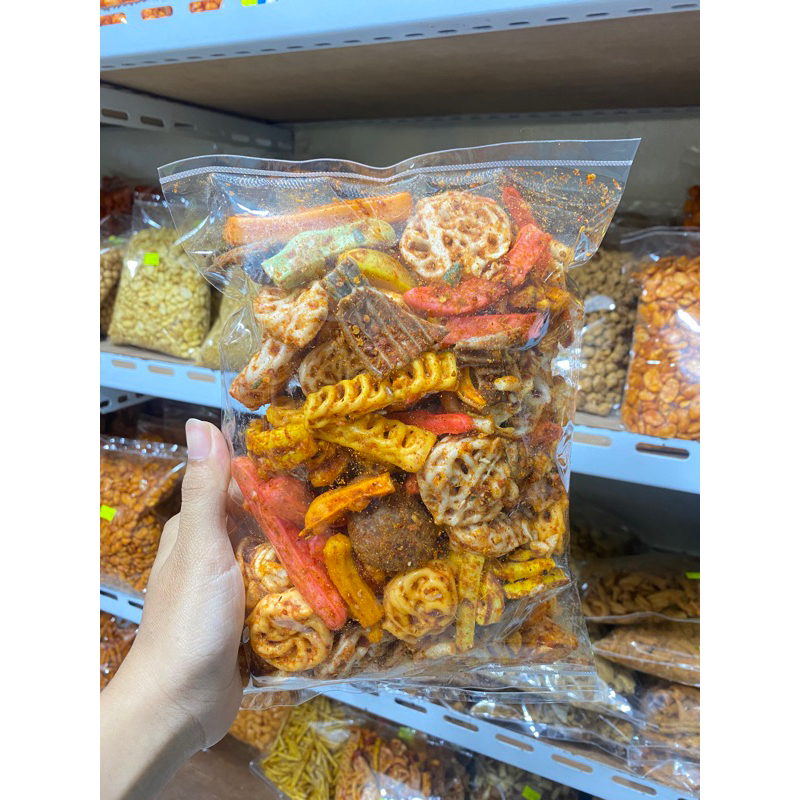 

Seblak mix pedas cikruh samarinda kalimantan timur 250gr cemilan renyah gurih