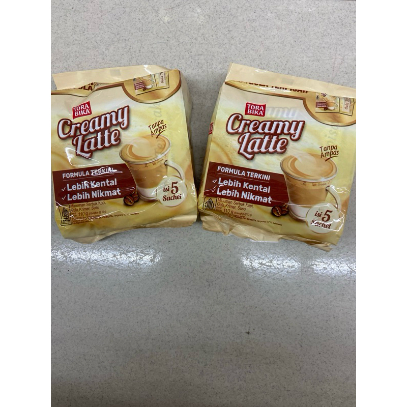 

Tora Bika Creamy Latte isi 5sachet