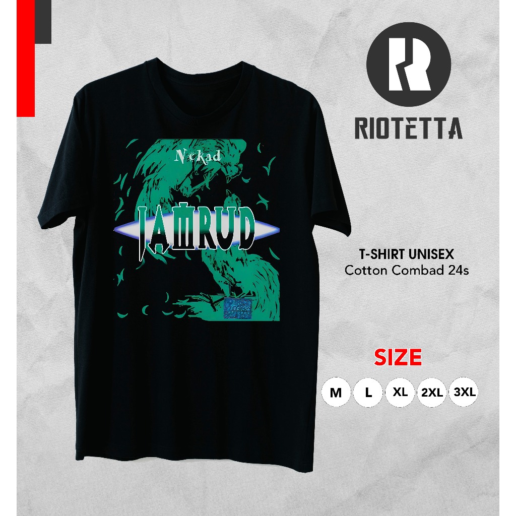 KAOS JAMRUD / KAOS JAMRUD NEKAD / KAOS DISTRO PRIA DEWASA / TSHIRT MUSIC ROCK