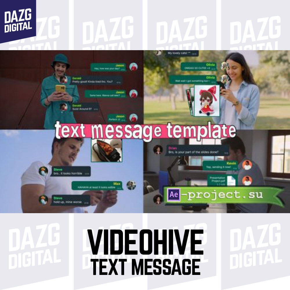 Videohive Text Message 57968330