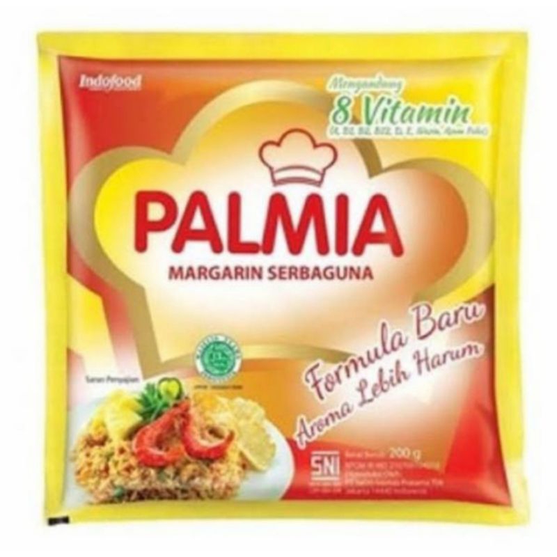 

Mentega margarin serbaguna palmia sachet 200 gr