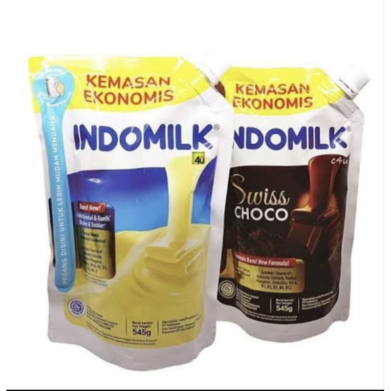 

Susu Kental Manis Indomilk Cokelat dan Vanilla