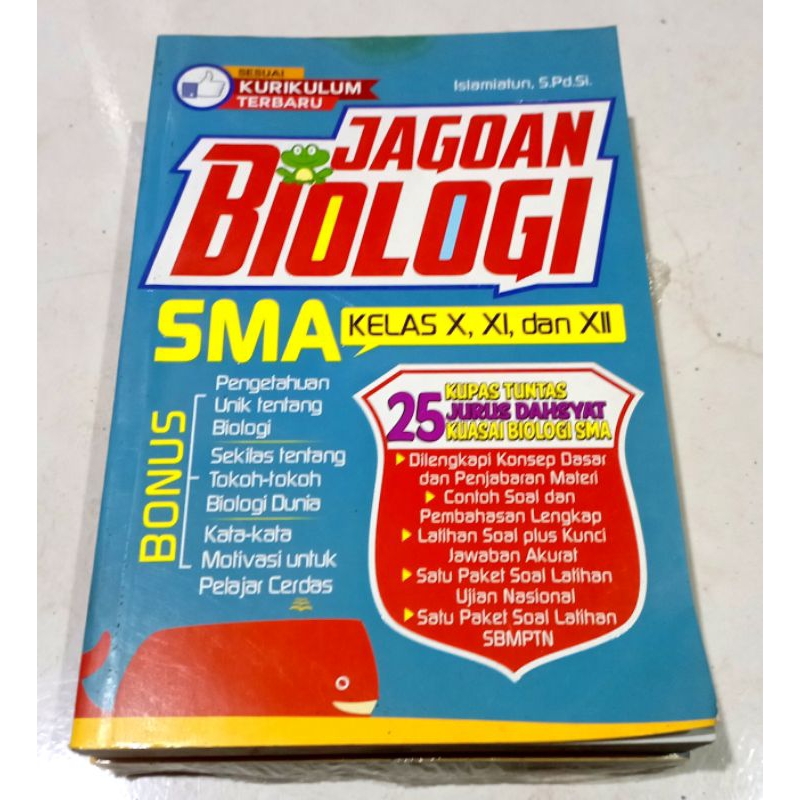 ( OBRAL ) BUKU LATIHAN SOAL SMA // PENDIDIKAN SMA // JAGOAN BIOLOGI SMA // ORIGINAL