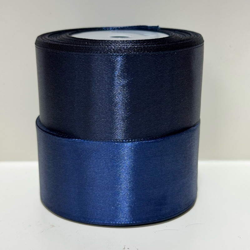 

PITA SATIN 1 1/2 INCH (4CM) NAVY