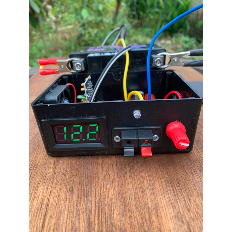 Inverter PDC 2Fet Mini Proteksi Box Voltmeter Khusus 12V Hemat aki