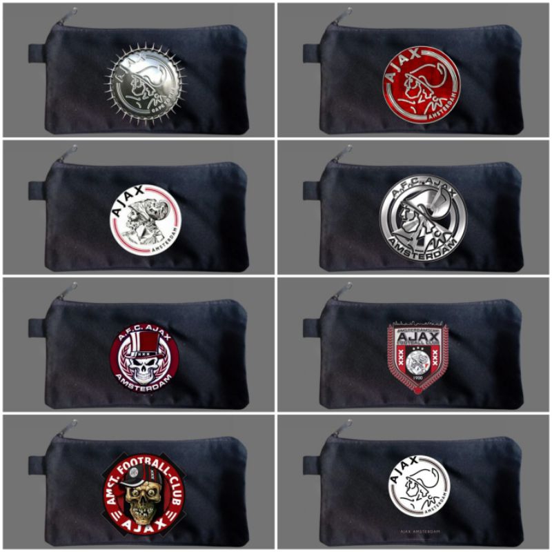 

Tempat pensil bola ajax/Tepak sekolah/Tempat alat tulis/Tempat kosmetik/Tepak serbaguna