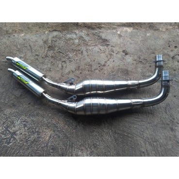 Knalpot F1zr Underbone Roadrace Full Stainless