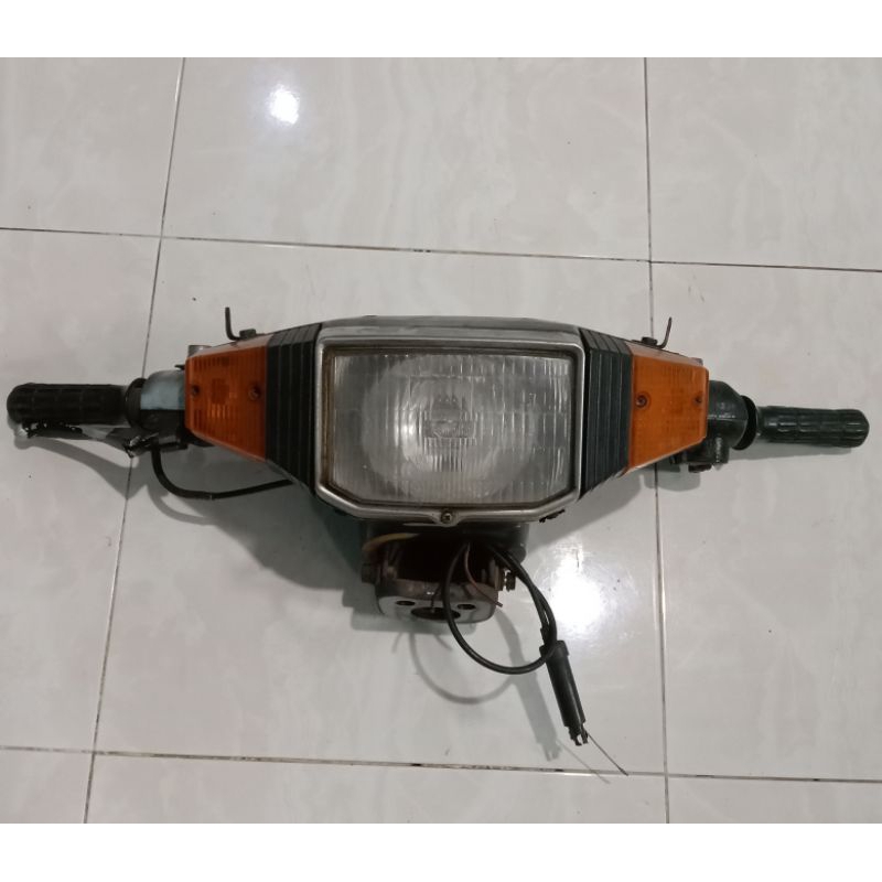 Stang set batok Kepala Yamaha V80 robot superdeluxe original copotan motor