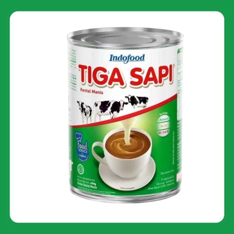 

TIGA SAPI Krimer Kental Manis 490 g