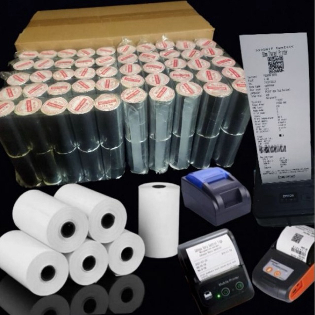 

Kertas kasir thermal murah ukuran 58/57x30mm