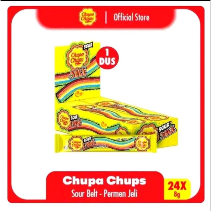 

CHUPA CUPS SUPER JELY RAINBOU ISI 24 pcs DENGAN VARIAN RASA