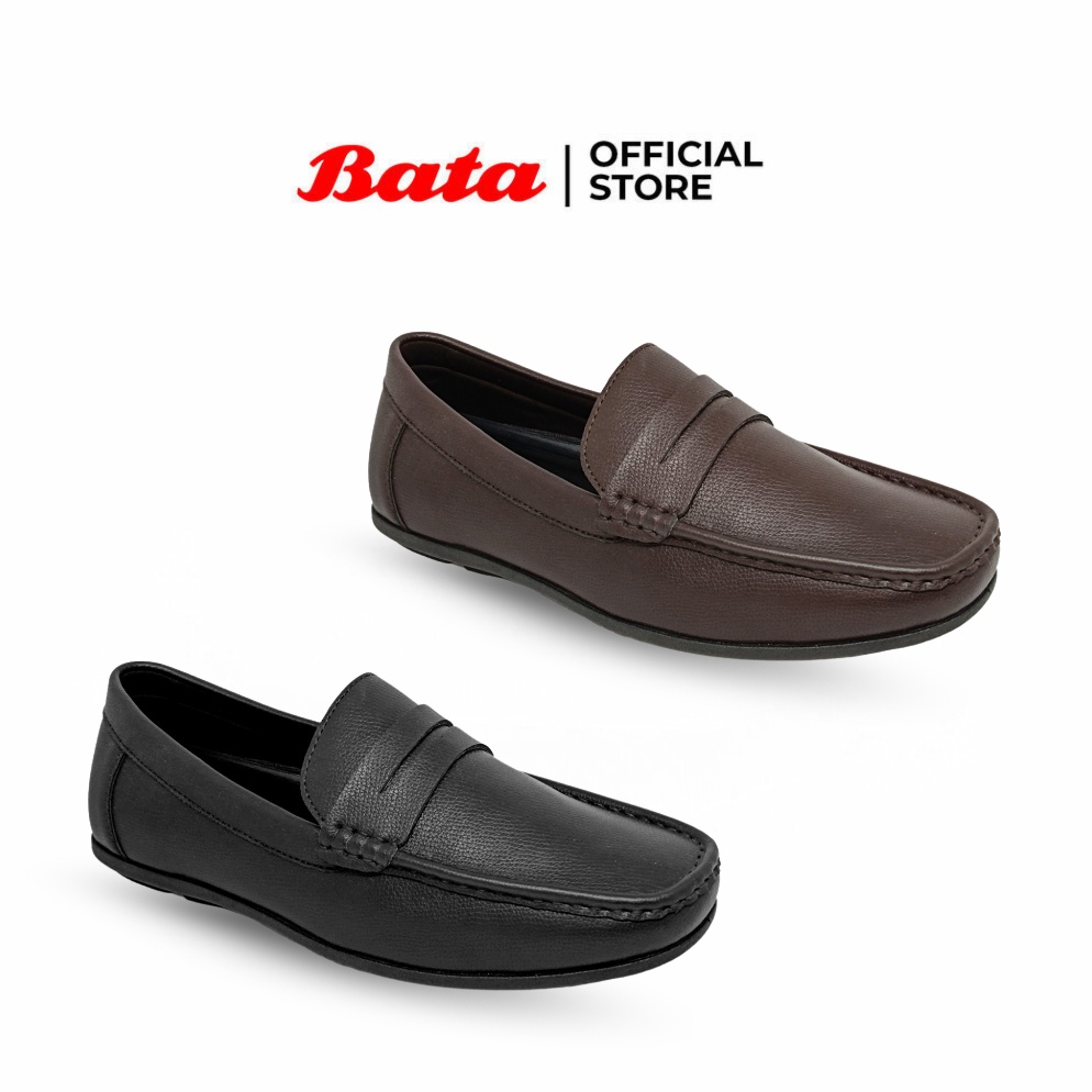 KODE U84U BATA  BIAN Anti Bacterial Sepatu Moccasin Pria