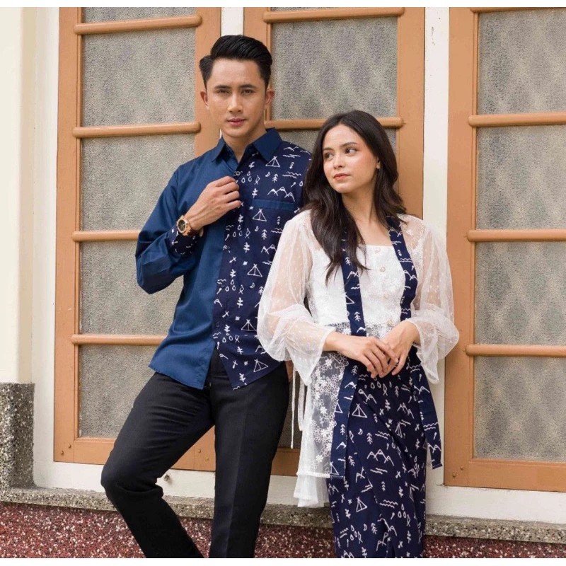 Sys - Seia Series Kebaya Modern Wisuda Kondangan Kutu Baru Kebaya Couple Pasangan Kebaya Putih