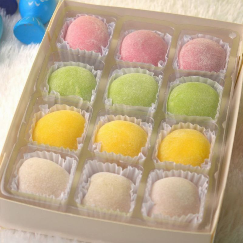 

MOCHIMIA KUE MOCHI ISI 12 PCS | PENGIRIMAN HANYA WILAYAH PULAU JAWA & BALI