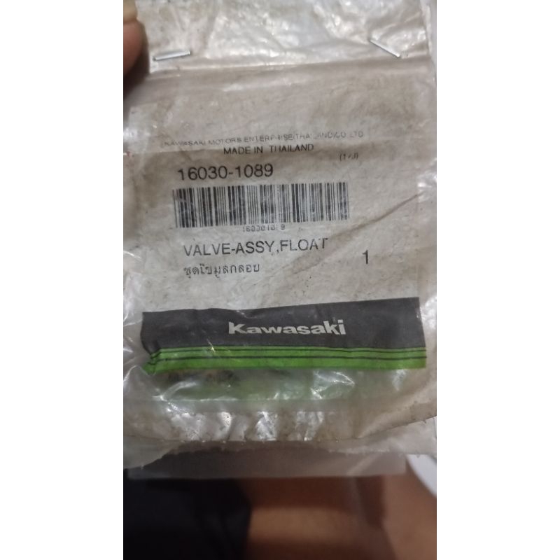 Valve assy float jarum pelampung karbu ninja RR 16030-1089