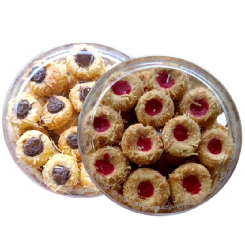 

Kue Kering Thumbprint Keju 500gram Kue Lebaran
