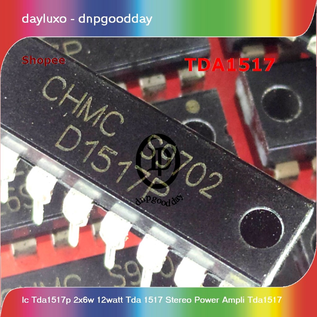 ic tda1517p 2x6w 12watt tda 1517 stereo power ampli tda1517