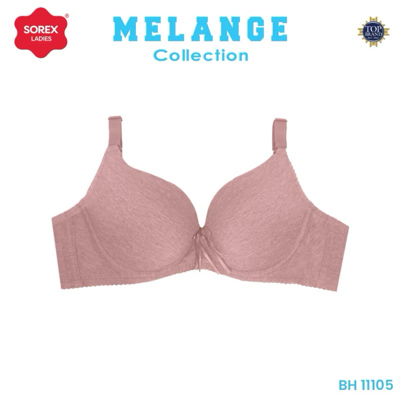 Bra Sorex Melange Collection | Bra Sorex Kawat | Bra Sorex Busa Sedang Kait 3 | Bra Sorex art 11105