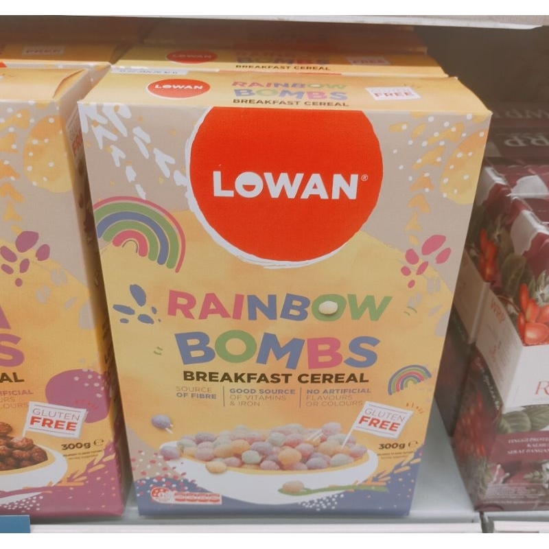

lowan rainbow breakfast cereal sereal gandum 300gr