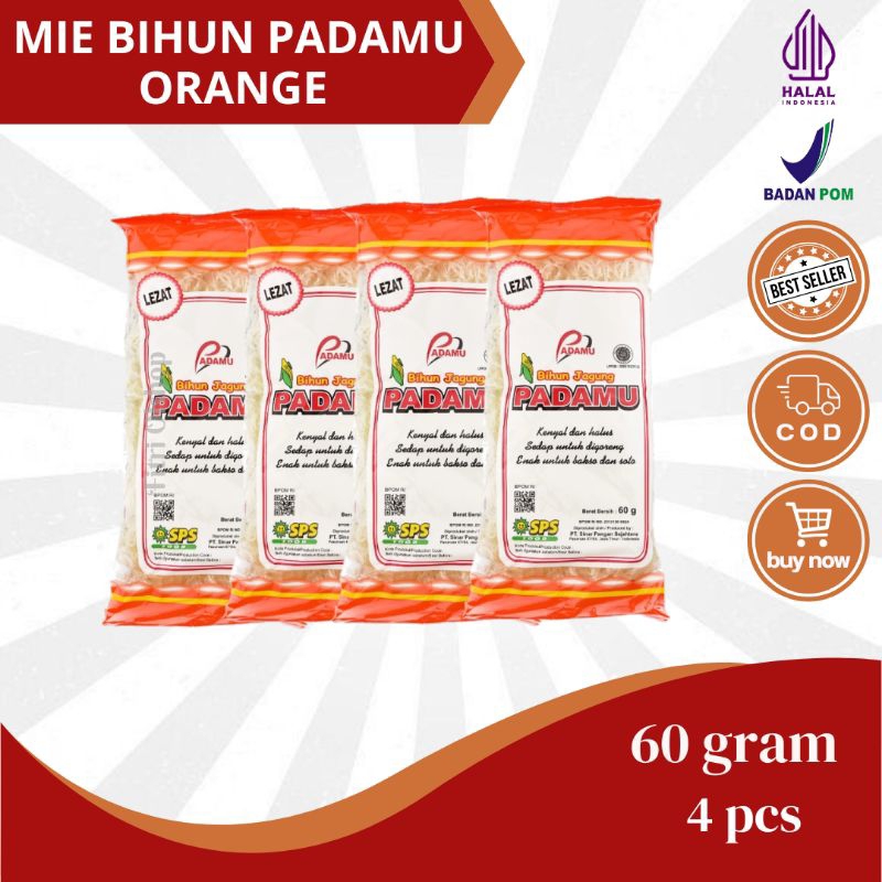 

Mie Bihun Padamu Orange 1 renceng isi 4 pcs