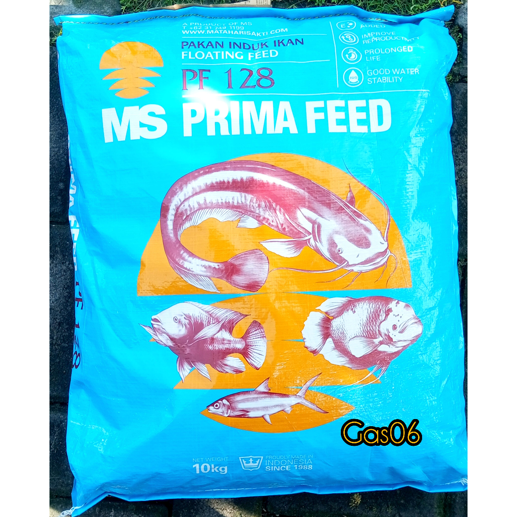 PF 128/PAKAN APUNG/PAKAN KHUSUS INDUK IKAN