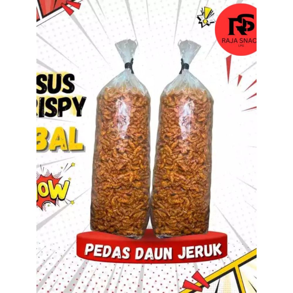 

Keripik Usus Ayam Crispy Pedas Daun Jeruk 2Kg / Keripik Usus Ball - Ballbalan