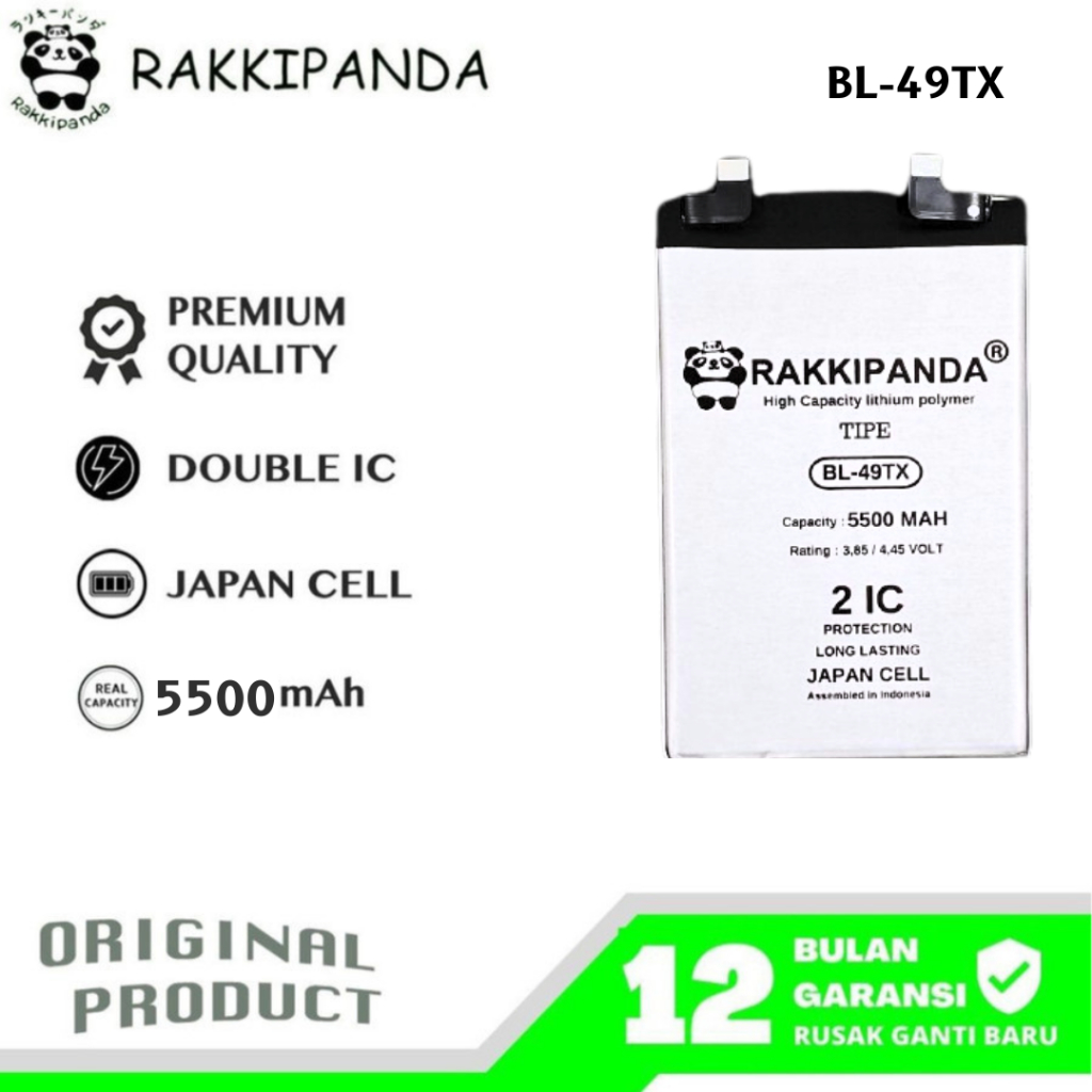 RakkiPanda - BL-49TX Infinix Note 30 X6833 / Note 30 5G X6711 Batre Batrai Baterai