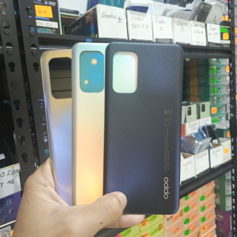 backdoor backcover tutup belakang oppo reno 6 4g ori