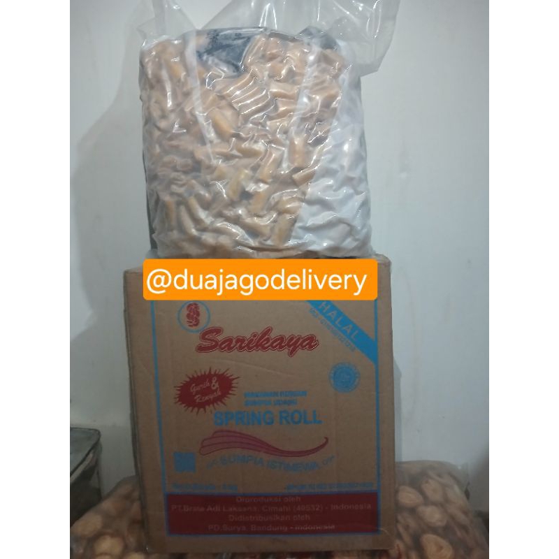 

Spring Roll Sumpia Udang Premium 5 KG Sarikaya