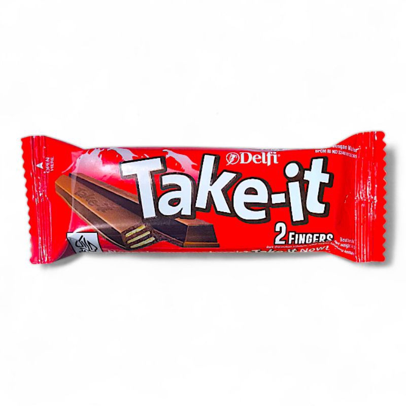 

[BELI BANYAK LEBIH MURAH] Ukuran Mini, Harga Bikin Happy! DELFI TAKE IT 2 FINGER Coklat Wafer Lezat Bikin Nagih Nikmat Banget Murah Kualitas Premium