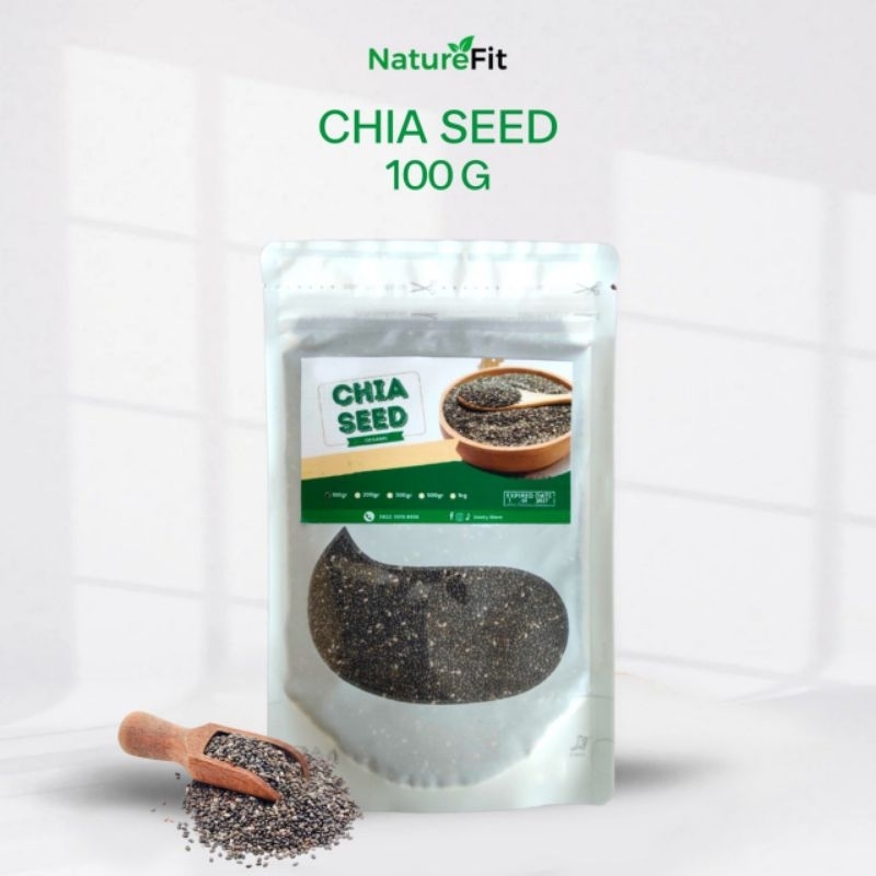 

COD Organic Black Chia Seed | Biji Chiaseed Original Premium 100gr