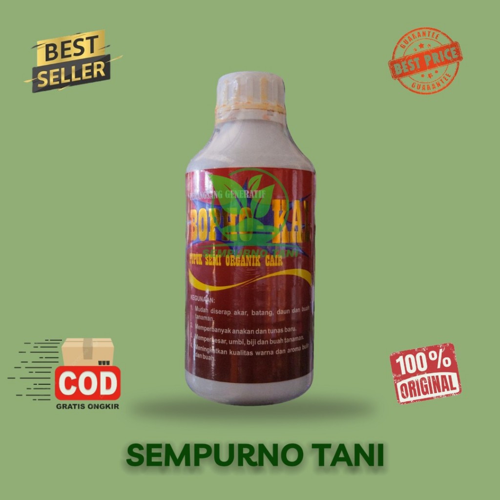 BOPHO-KAL (PUPUK PEMBESAR BUAH SEMI ORGANIK) 1 Liter Original 100%