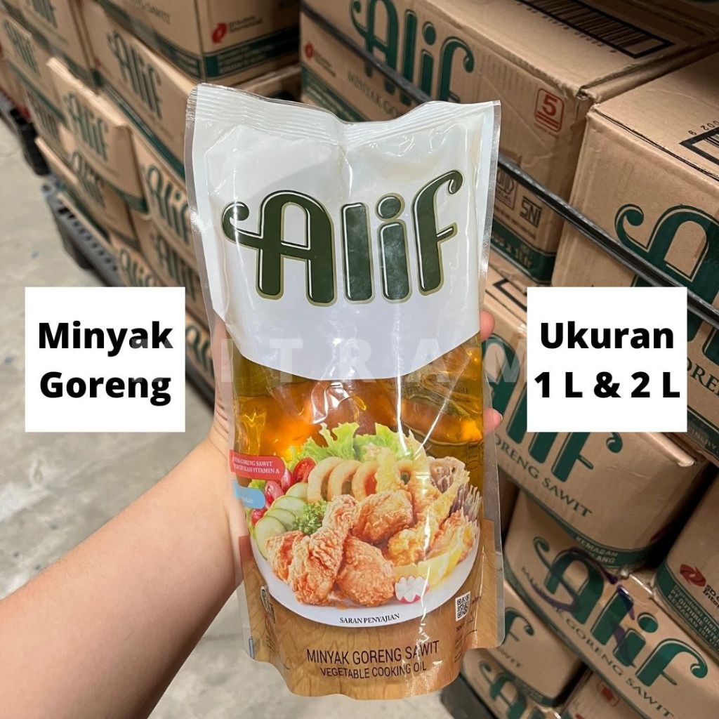 

[1 LT & 2 LT] ALIF Minyak Goreng | Cooking Oil
